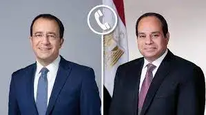 السيسي والرئيس القبرصي يبحثان مستجدات الأوضاع الراهنة في قطاع غزة