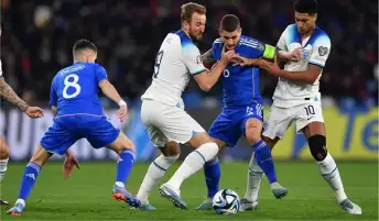 التشكيل الرسمي لمباراة إنجلترا وإيطاليا في تصفيات «يورو 2024»