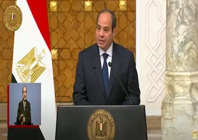الرئيس السيسي: مصر حرصت على السلام بإخلاص.. وفكرة تهجير الفلسطينيين لسيناء قد تبدده