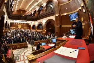 مجلس الشيوخ يعلن دعم وتأييد كل ما يتخذه الرئيس السيسي من إجراءات لحماية الأمن القومي المصري ودعم الشعب الفلسطيني