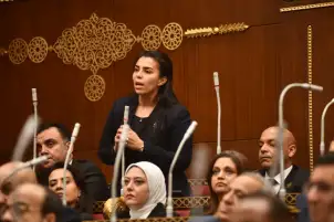 النائبة سها سعيد: نلتف خلف الرئيس السيسي ونفوضه لاتخاذ الإجراءات اللازمة لحماية الأمن القومي المصرى