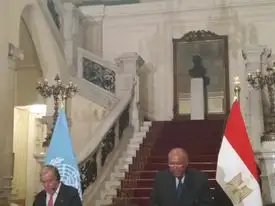 سامح شكري: مصر ترفض تصفية القضية الفلسطينية وتهجير الفلسطينيين إلى دول الجوار
