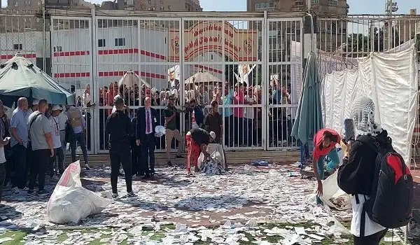 إيقاف التصويت في انتخابات الزمالك
