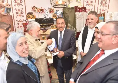 محافظ مطروح يفتتح المعرض الدائم للمنتجات التراثية والبيئية فى سيوة