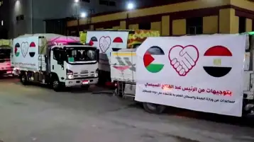 الهلال الأحمر المصري: تجهيز 20 شاحنة تمهيدا لإدخال المساعدات إلى قطاع غزة اليوم