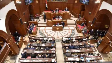 خارجية الشيوخ تناقش الحرب على غزة