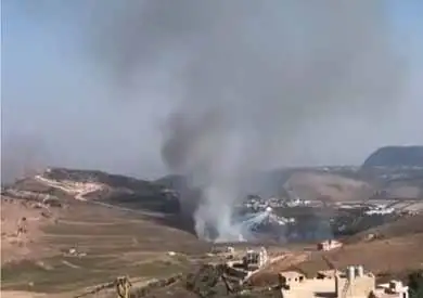 الجيش الإسرائيلي يقصف مواقع لحزب الله اللبناني للمرة الرابعة اليوم