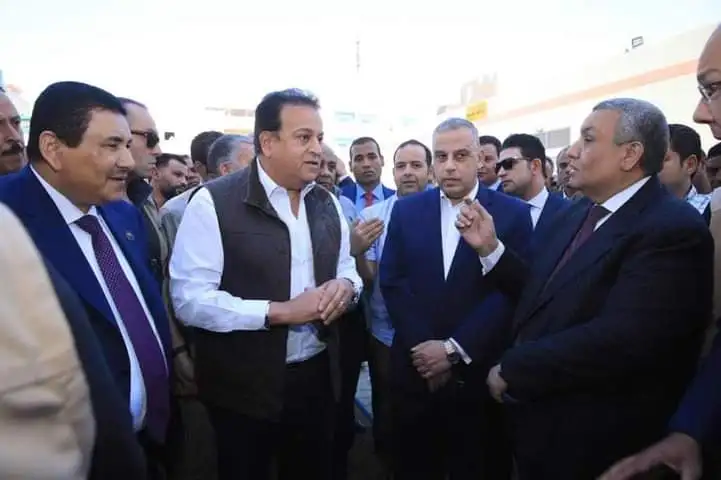 نواب الدائرة الرابعة بسوهاج يلتقون وزير الصحة ويطالبون بحل مشكلة مستشفى طما وتوفير المستلزمات الطبية