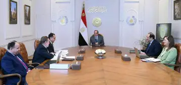 الرئيس السيسي يبحث مؤشرات مجمل أداء الاقتصاد المصري خلال الفترة الماضية