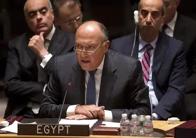 شكري أمام مجلس الأمن: مصر لن تقبل بتهجير الفلسطينيين أو أي محاولة لتصفية قضيتهم