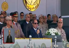 الرئيس السيسي: نصر أكتوبر كان عبورا من حالة يأس إلى أمل