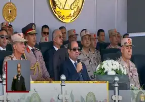 السيسي: القوات المسلحة ملتزمة بحماية الحدود المصرية والمحافظة على الأمن القومي