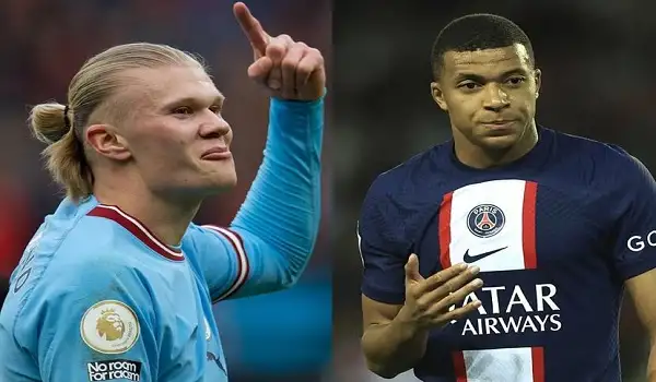 هالاند يحطم رقم مبابي الاستثنائي بدوري الأبطال