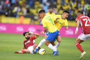 مدافع الأهلي: سيكون لنا كلام آخر أمام صن داونز في القاهرة