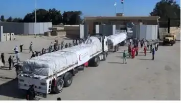 مطار العريش يستقبل 72 طن مساعدات من الكويت ومنظمة الصحة العالمية لإغاثة غزة