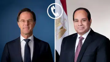 السيسي يبحث مع رئيس الوزراء الهولندي مستجدات التصعيد العسكري الإسرائيلي في غزة