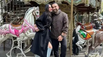 درة في احتفالها بعيد زواجها الثالث لزوجها: «أنت الحب والسند والأب والابن»