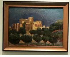13 فنانا روسيا يرسمون 60 لوحة في معرض دولي بالبيت الروسي بالإسكندرية