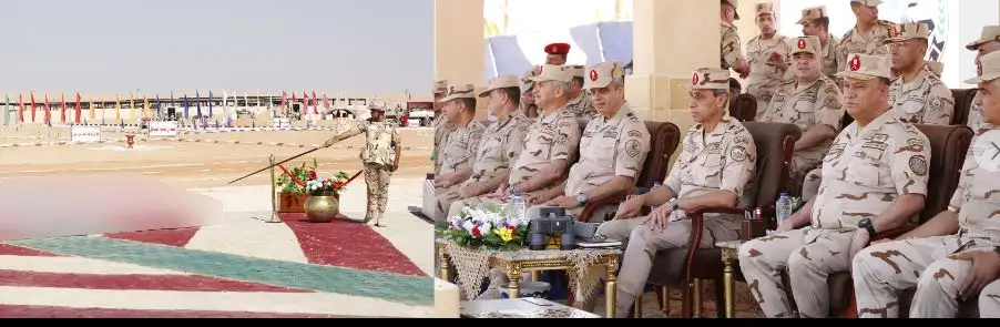 الجيش الثالث الميدانى ينفذ بياناً عملياً للتكتيكات الصغرى والمهارة فى الميدان