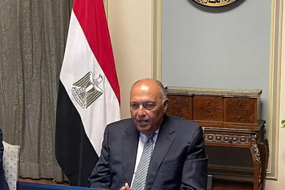 سامح شكري: وقف إطلاق النار في غزة أمر حتمي للتعامل مع الظروف الإنسانية
