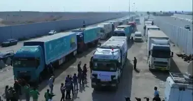 طلعت عبدالقوي: التحالف الوطني بحالة طوارئ.. وجسر بري لإمداد غزة بـ50 شاحنة مساعدات يوميا