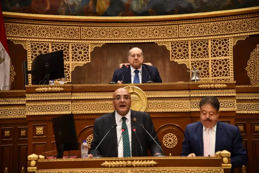 النائب عمرو عزت يستعرض دراسة سوق الكربون أمام مجلس الشيوخ