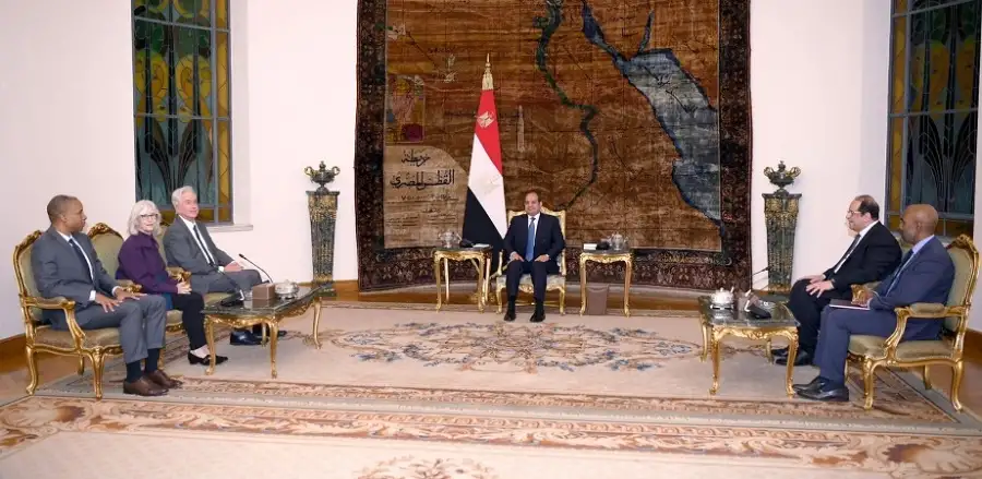 السيسي يؤكد ضرورة الوقف الفوري لإطلاق النار في غزة وتسهيل نفاذ المساعدات