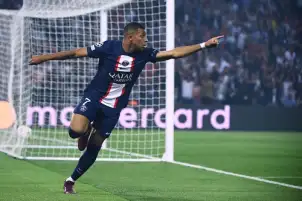 مبابي يقود تشكيل باريس سان جيرمان في مواجهة ميلان بدوري الأبطال