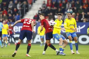 التعادل يحسم مواجهة أوساسونا مع لاس بالماس في الدوري الإسباني