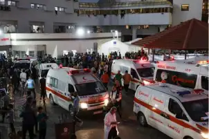 صحة غزة: المرضى في مجمع الشفاء لا يجدون شربة ماء أو كسرة خبز