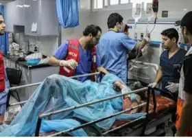 الصحة في غزة: غارة إسرائيلية دمرت قسم أمراض القلب في مجمع الشفاء