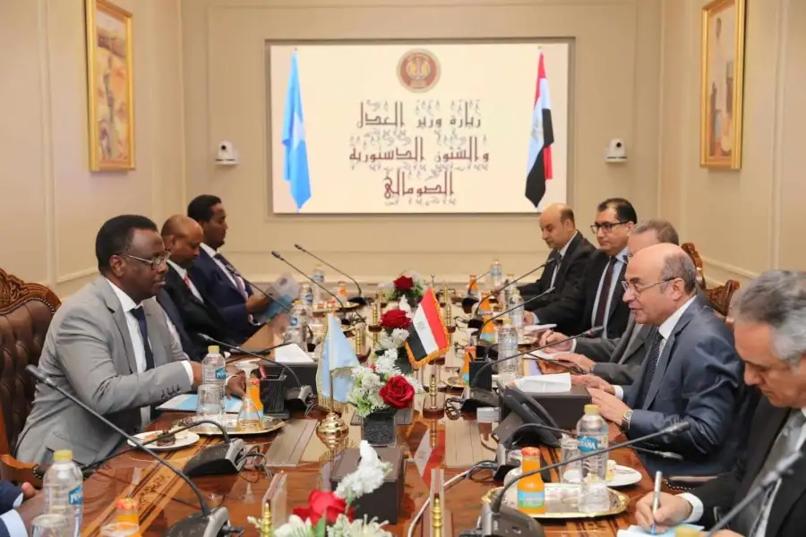 وزير العدل يستقبل نظيره الصومالي والنائب العام لجمهورية الصومال