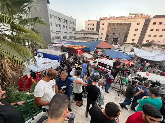 صحة غزة: مجمع الشفاء أصبح مسرحا للعملية العسكرية الإسرائيلية