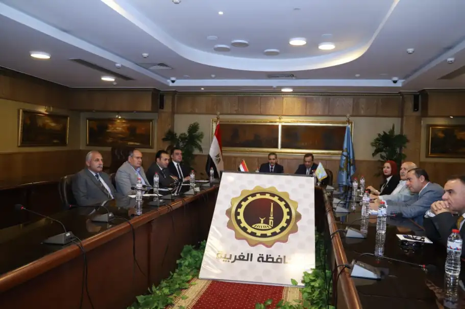 محافظ الغربية يستقبل وفد برلمانى من مجلس الشيوخ