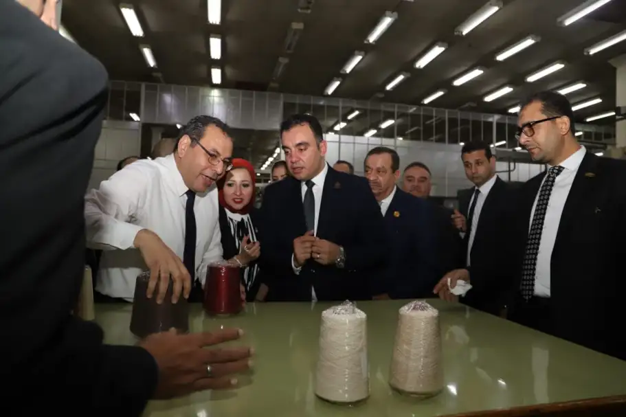 وكيل زراعة الشيوخ : زيارة مصانع الغزل والنسيج بالمحلة خطوة هامة في توصيات دراسة النهوض بزراعة القطن