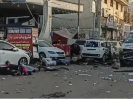 حماس: نحمل الاحتلال الإسرائيلي والرئيس بايدن كامل المسؤولية عن الاقتحام الجاري لمجمع الشفاء الطبي