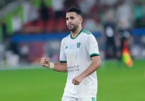 محرز: افتقدت اللعب في الأدوار النهائية من دوري الأبطال