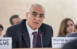 مندوب فلسطين بمجلس حقوق الإنسان: العالم يشاهد حرب إبادة متلفزة لشعبنا في غزة