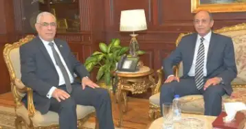 لتقديم التهنئة.. النائب العام يستقبل وزيري الثقافة والطيران المدني