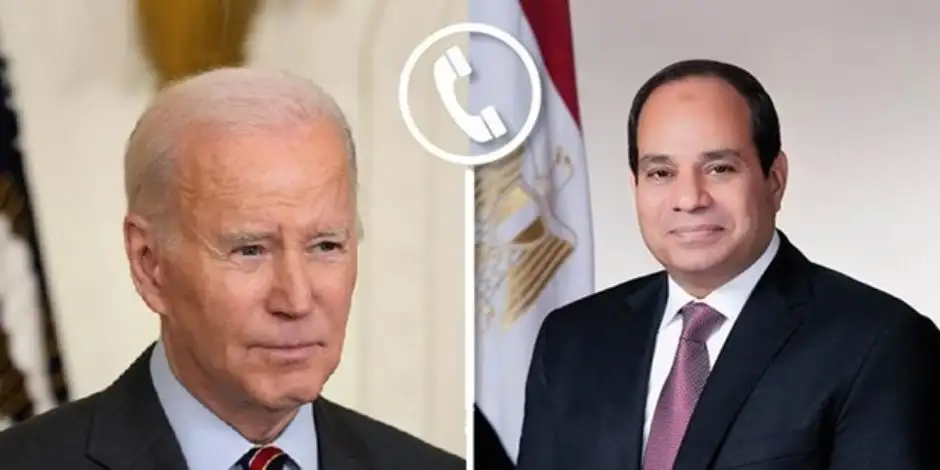 بايدن يؤكد رفض الولايات المتحدة القاطع للتهجير القسري للفلسطينيين من غزة إلى الأراضي المصرية