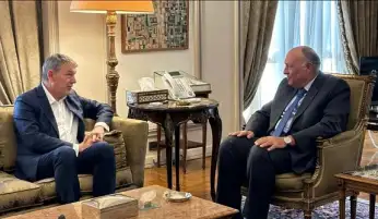 شكري: ضرورة البناء على هذه الهدنة للتوصل لوقف كامل وغير مشروط لإطلاق النار في غزة في أقرب وقت