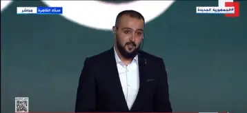 المخرج محمد المصري يعرض فيلمه القصير في فعالية دعم فلسطين بحضور الرئيس