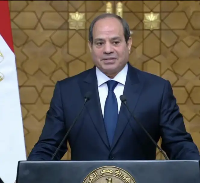 الرئيس السيسي: لن نسمح أو نقبل بالتهجير القسري وتصفية القضية الفلسطينية