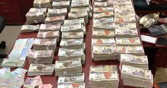 ضبط تشكيل عصابي حاول غسل 200 مليون جنيه حصيلة اتجار بالمخدرات