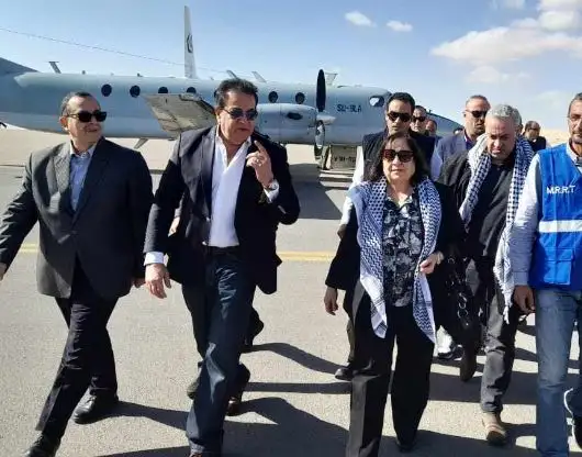 وزيرة الصحة الفلسطينية تطلق 3 نداءات من مستشفى العريش العام