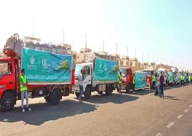 وزيرة التضامن: مصر قدمت 70% من إجمالي مساعدات غزة
