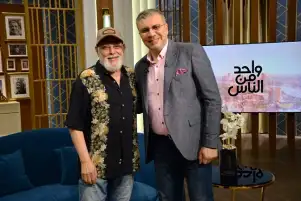 عمرو الليثي وشريف مدكور ينعيان الفنان أشرف عبد الغفور