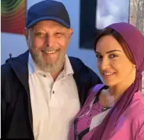 مي كساب تعزي ريهام عبدالغفور في وفاة والدها: الله يصبر قلبك يا حبيبة قلبي