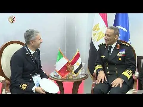لقاءات ثنائية لقادة الأفرع الرئيسية وكبار قادة القوات المسلحة ضمن فعاليات معرض إيديكس 2023