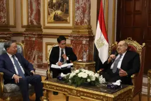 رئيس مجلس الشيوخ يستقبل وزير الأمن العام وعضو المكتب السياسي بالحزب الشيوعي الفيتنامي والوفد المرافق له